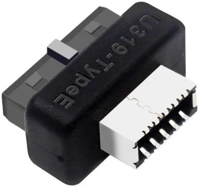 Alt view image 6 of 7 - Chenyang Cable Overmold USB 3.1 Front Panel Socket Key-A Type-E to USB 3.0 20Pin Header Male Extension Adapter