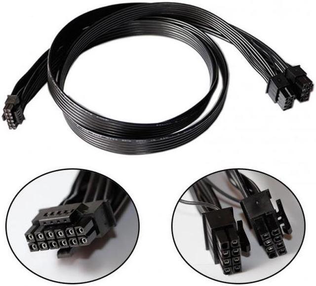 Alt view image 3 of 7 - Cablecc 12VHPWR ATX3.0 PCI-E 5.0 Power Modular Cable to Dual ATX 8Pin for 3080 3090TI PSU 16Pin 12+4P Graphics Card