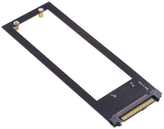 Main image of Cablecc U.2 SFF-8639 Host to PCI-E Ruler 1U GEN-Z EDSFF 9.5mm 15mm 25mm Short SSD E1.S with Heat Sink PM9A3 PM9D3 P5801X Carrier Adapter