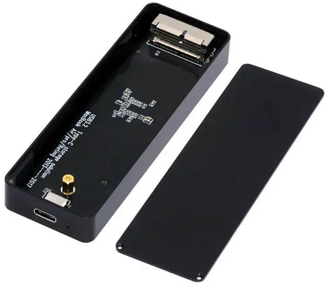 Main image of Cablecc USB3.2 Type-C USB-C to 16+12Pin Mobile Box HDD Enclosure for MAC Air Pro 2013 2014 2015 2016 SSD Portable Case