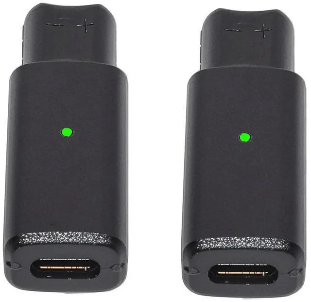 Main image of Cablecc 2pcs/lot USB Type-C to 2-Pin Adapter Power Charge Compatible with Braun Electric Hair Clipper Beard Trimmers Shavers