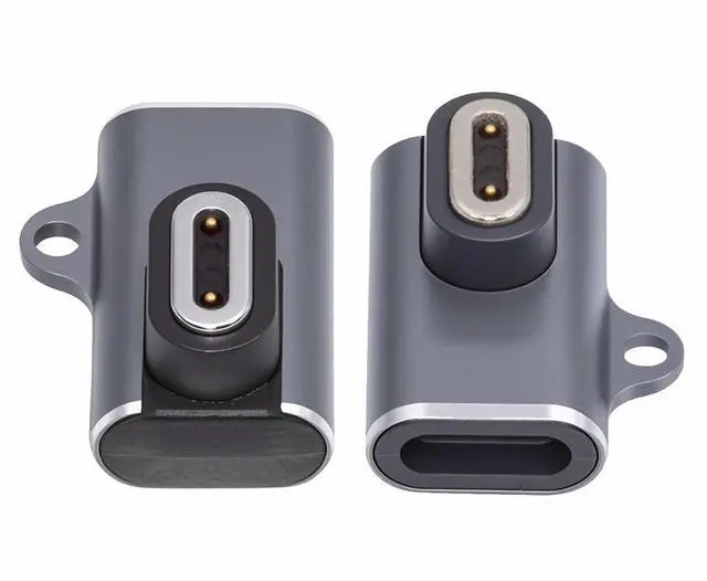 Main image of Cablecc 2pcs/lot Magnetic Smart Watch Charging Adapter Horizontal USB Type-C to 2-Pin Compatible with IMOO Z6 Z6S Z6Pro Z7 Z7A Z7S Z8 Z8A Z9 Z10 Z11