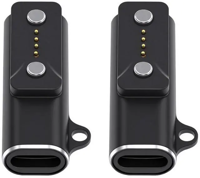 Main image of Cablecc 2pcs/lot Magnetic Smart Watch Charging Adapter USB Type-C to 2-Pin Compatible with Polar Vantage V3 M3 Pacer Pro IGNITE3 Grit X2