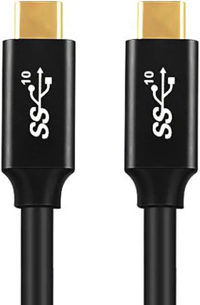 Main image of KAIBOXIXI 200cm 10Gbps USB-C USB 3.1 Type C Gen2 Male to Male Data 100W Cable with E-marker