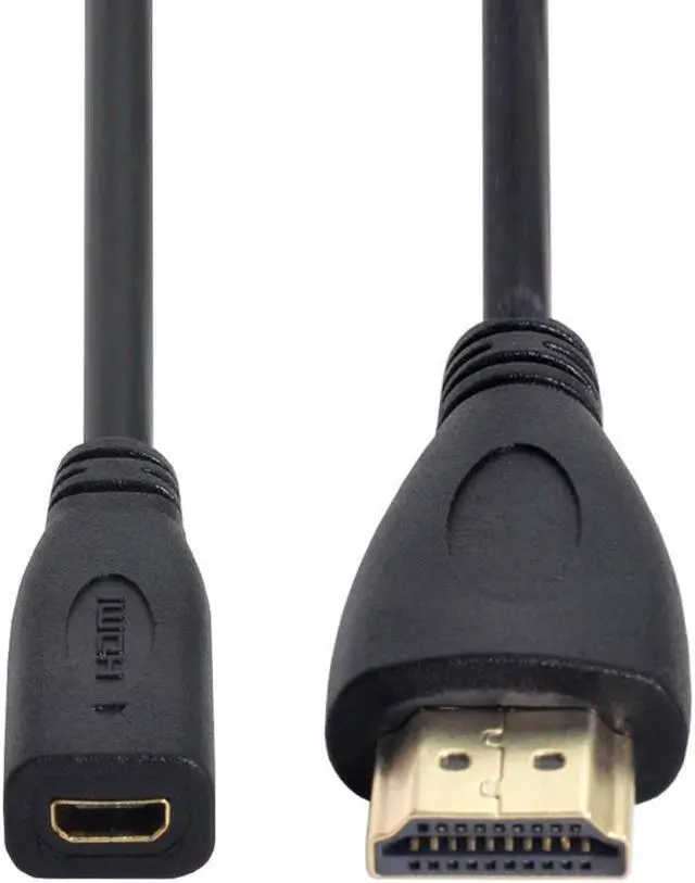 Main image of KAIBOXIXI 20cm Micro HDMI socket Female to HDMI Male adapter Cable for Tablet & Cell Phone