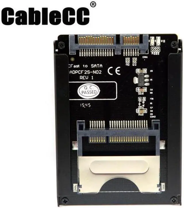 Main image of Cablecc  SATA 22Pin to CFast Card adapter 2.5 inch Hard Disk Case SSD HDD CFast Card Reader for PC Laptop