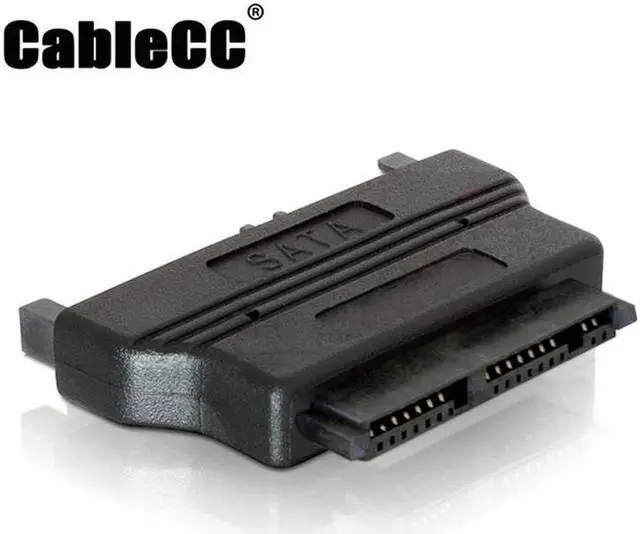 Main image of Cablecc  1.8" Micro SATA 7+9 16pin SSD HDD Hard Disk Drive to 2.5" SATA 7+15 22pin Laptop Notebook Adapter