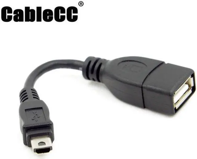 Main image of Cablecc VMC-UAM1 USB 2.0 OTG Cable Mini A Type Male  to USB Female Host for Sony Handycam & PDA & Phone