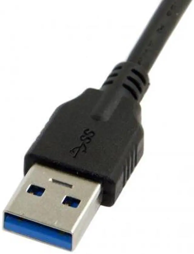 Alt view image 4 of 5 - Chenyang USB 3.1 Type-C Dual Screw Locking to Standard USB3.0 Data Cable 1.2m Panel Mount Type