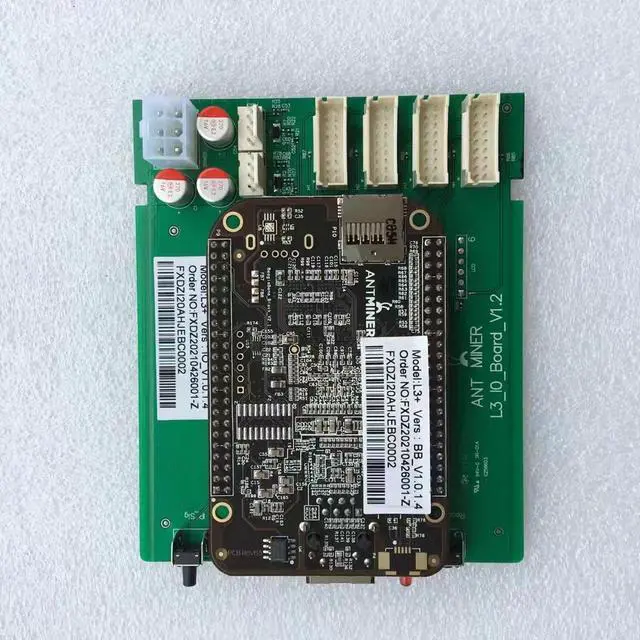 Alt view image 2 of 7 - Bitmain Antminer Control board for L3 L3+ L3++ A3 D3 with BB board