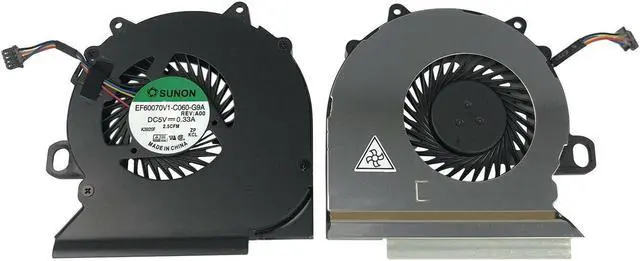 Alt view image 2 of 5 - Cpu cooling fan for Dell Latitude E6330 E6430S 09VGM7 9VGM7EF60070V1-C060-G9A