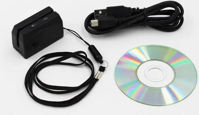 Alt view image 2 of 3 - Deftun MiniDX3 V2017 Portable Magnetic Card Reader Data Collector Mag stripe Swipe