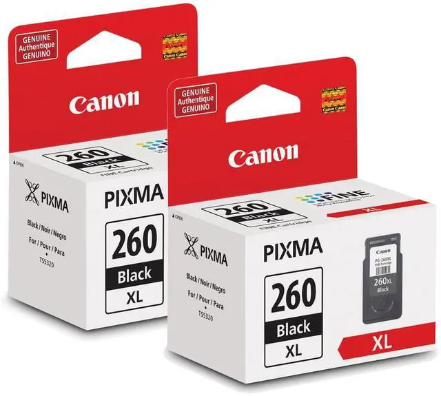 Main image of 2 Pack PG-260XL Black Ink Cartridge