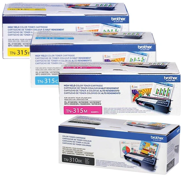 Main image of Brother MFC-9560CDW Toner Cartridge Set - Black/Cyan/Magenta/Yellow