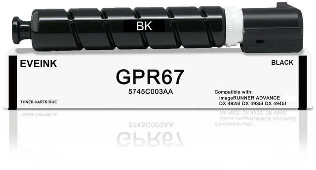 Main image of Canon GPR-67 Black Toner 5745C003