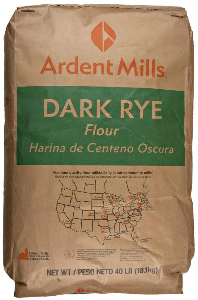 Main image of Kauffman Orchards Dark Rye Flour 40 lb Case
