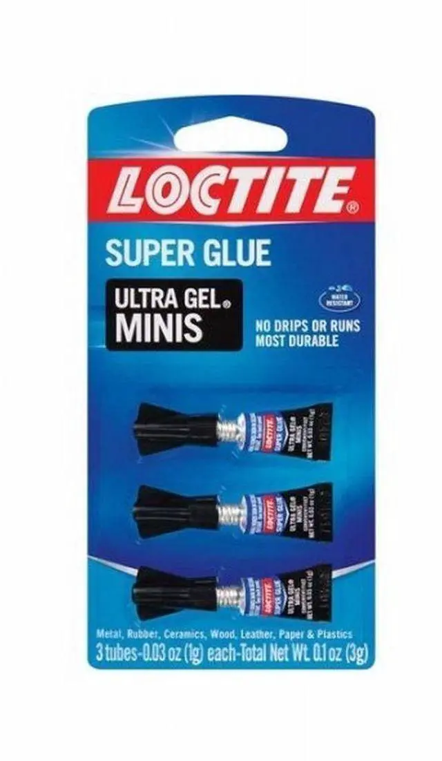 Main image of Loctite Ultra Gel Super Glue Minis 0.03 fl oz 3-Pack