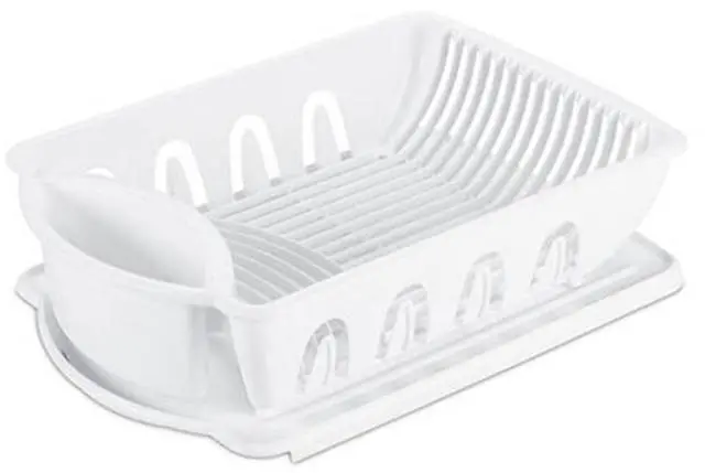 Main image of Sterilite 2-Piece Sink Set 06418006, 6-Pack