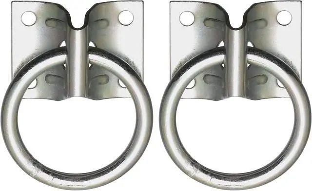 Main image of National Hardware 2060BC Hitching Rings N220-616, 2 Pack