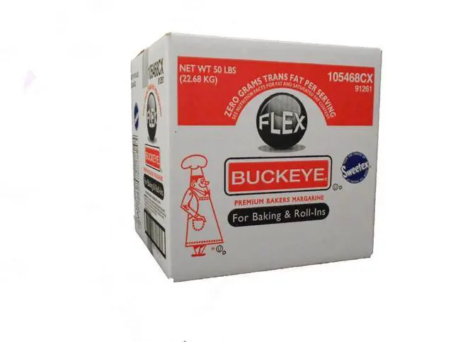 Main image of Buckeye Flex Bakers Margarine 50 lb, STR BCK BUCKEYE FLEX B