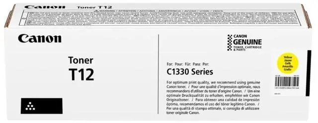 Main image of Canon TONER T12 Yellow Cartridge