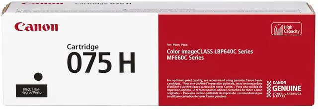 Main image of Canon 075H Black Toner Cartridge High Capacity