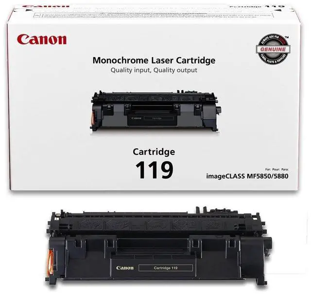 Main image of Canon 119 Black Toner Cartridge 3-Pack