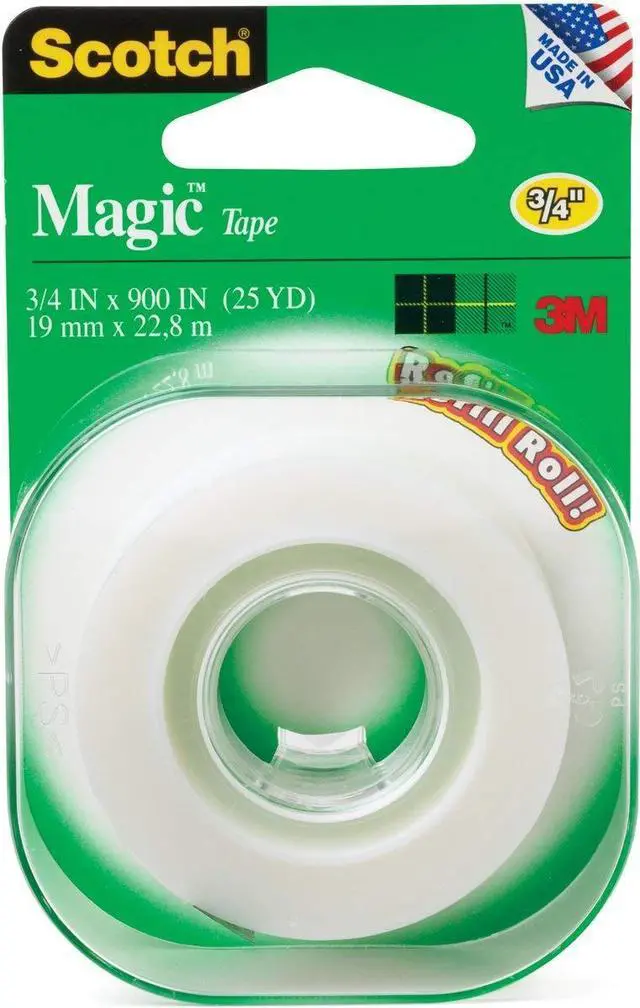 Main image of Scotch Magic Tape 3/4 x 900 Inches 1 Roll