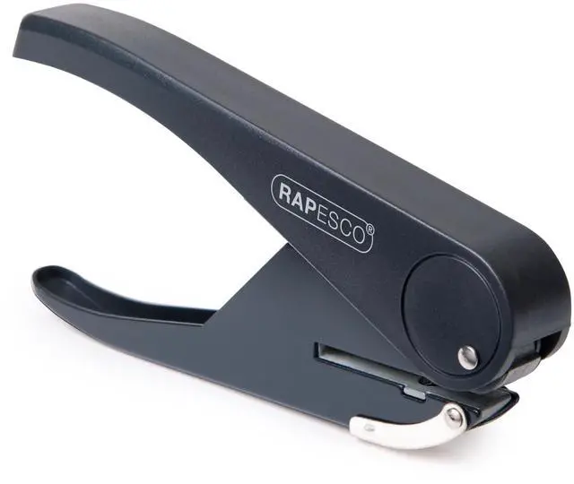 Main image of Rapesco PF35A0G1 Single Hole Punch Plier, Black