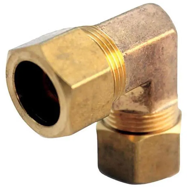 Main image of Homeplus+ Compression 90° Elbow 6jc121010711013 Brass