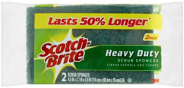 Main image of 3M Scotch-Brite Heavy Duty Scrub Sponges 12-Pack