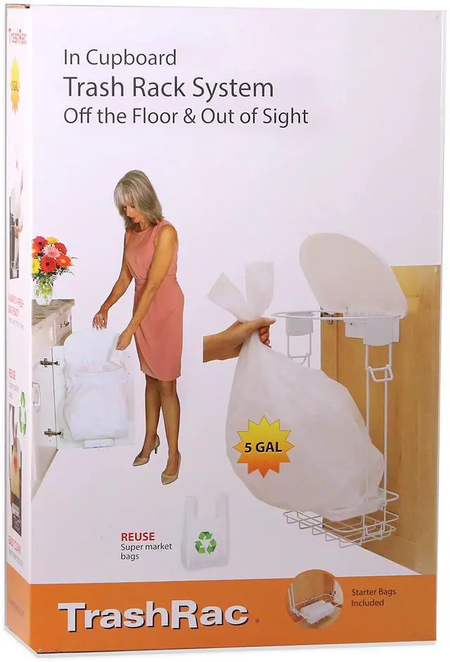 Main image of Sunbeam TrashRac Basic 5 Gal Trash Bin