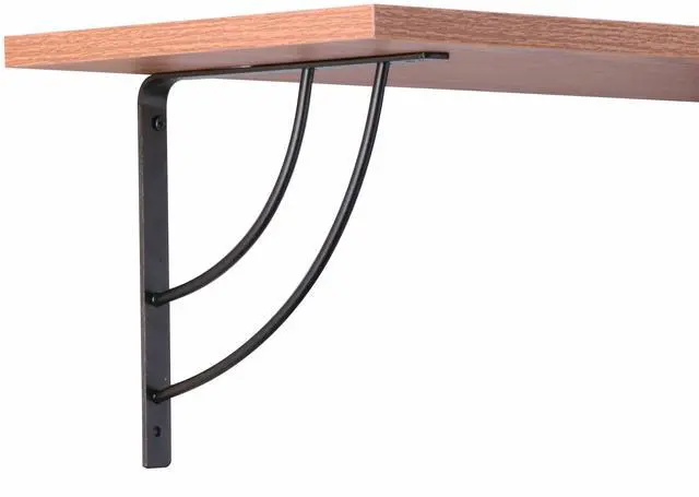 Main image of John Sterling Milan Shelf Bracket RP-0087-8BRZ 8 in
