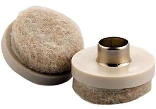 Main image of Shepherd Glide Nail-On Felt Pads 1 in 8-Pack
