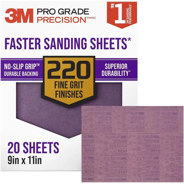 Main image of 3M Pro Grade Precision FA Sandpaper