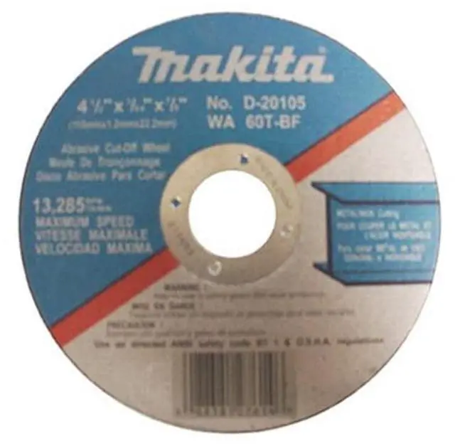Main image of Makita Thin K 4.5-inch Cutting Disc