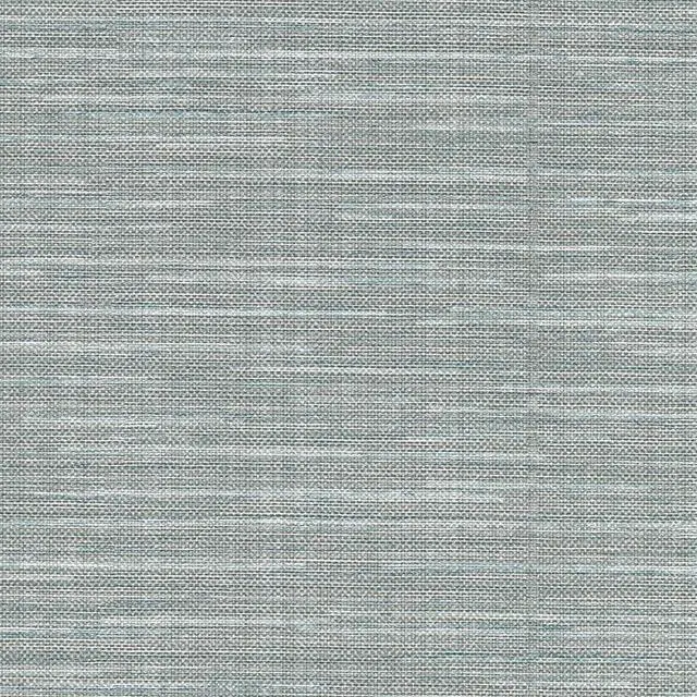 Main image of Warner Bay Ridge Faux Grasscloth Wallpaper 2758-8017 Blue 27in x 27ft