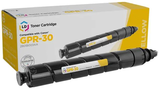 Main image of LD Toner Cartridge Canon GPR-30Y 2801B003AA Yellow