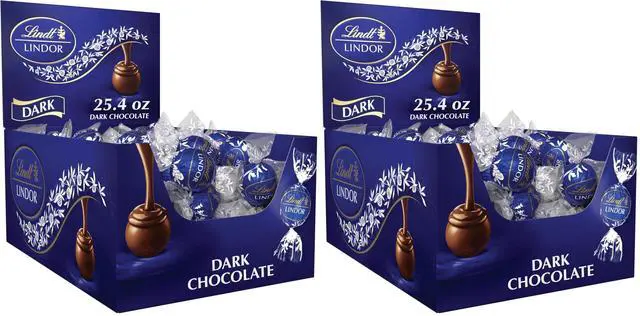Main image of Lindt Lindor Dark Chocolate Truffles, 120 Count
