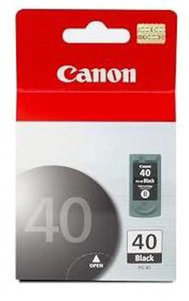 Main image of Canon PG-40 Black Ink Cartridge Twin Pack, 2-Pack