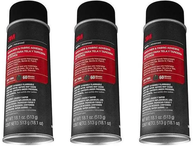 Main image of 3M Headliner and Fabric Adhesive 38808 18.1 Oz 3 Pack