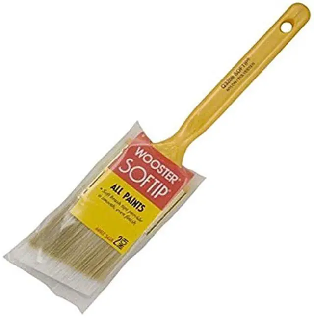 Main image of Wooster Q3208-2 Softip Angle Sash Paintbrush 2-Inch 4-Pack