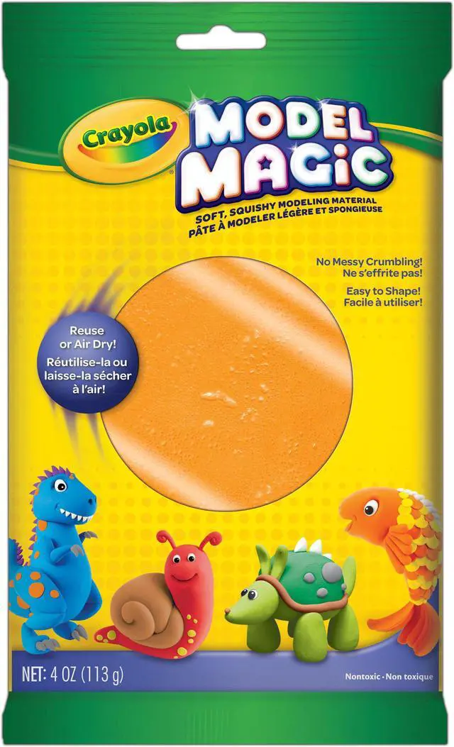 Alt view image 3 of 8 - CRAYOLA 574436 CRAYOLA MODEL MAGIC ORANGE 4OZ