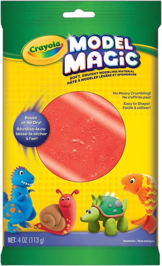 Alt view image 6 of 17 - Crayola Model Magic 4oz-Red
