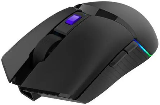 Alt view image 3 of 7 - SADES Akimbo Wireless Gaming Mouse - Wireless 2.4G /USB-C /RGB Modes /1600 CPI