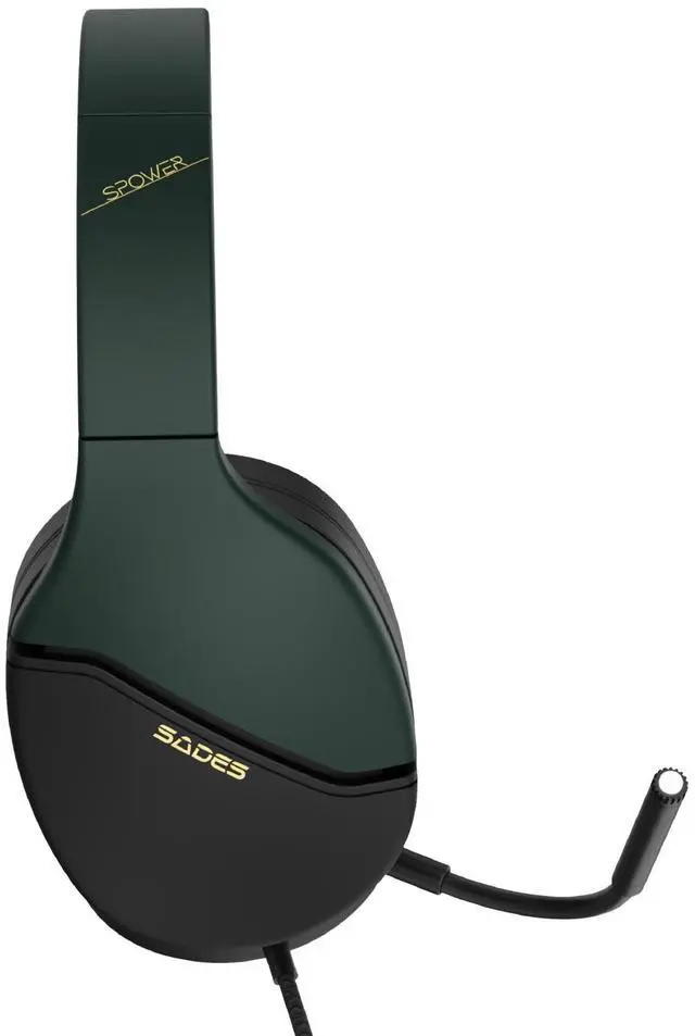 Alt view image 2 of 6 - SADES S-Power Multi-Platform Headset - 3.5mm /Xbox /PS4 /PS5 /PC /Handheld /VR