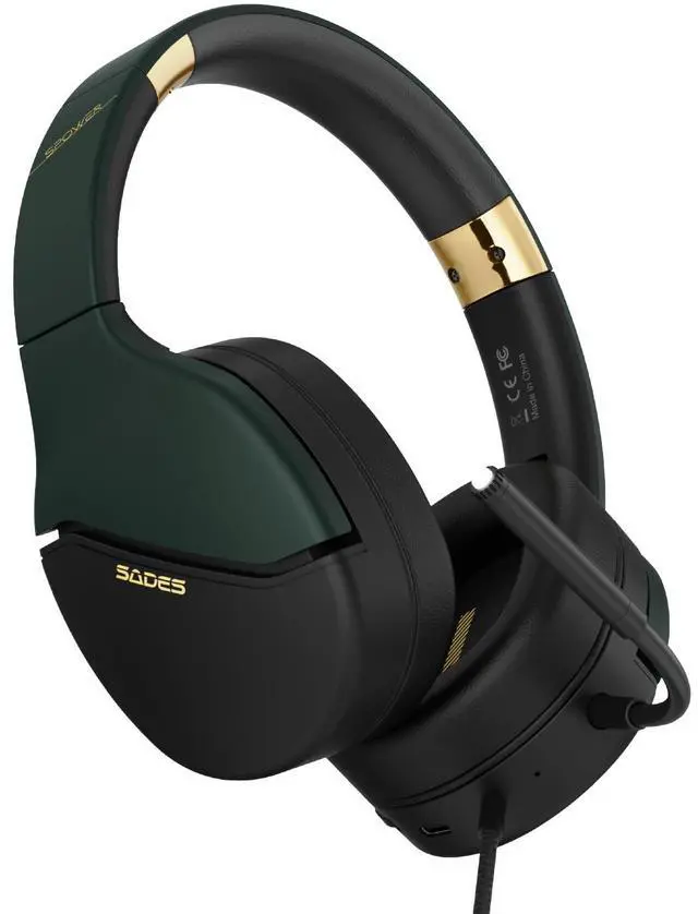 Alt view image 3 of 6 - SADES S-Power Multi-Platform Headset - 3.5mm /Xbox /PS4 /PS5 /PC /Handheld /VR
