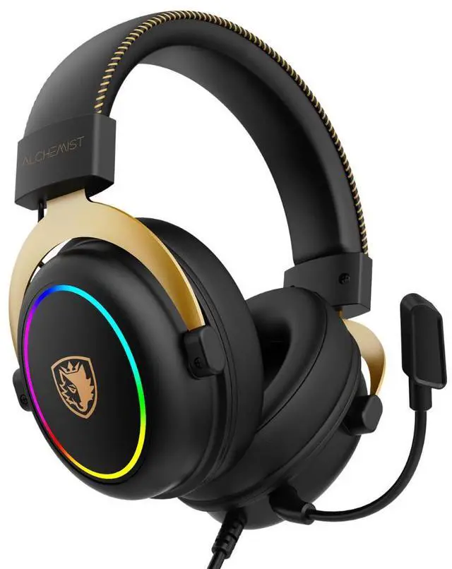 Alt view image 2 of 5 - SADES Alchemist  7.1  USB Gaming Headset  - RGB/ PS4/ PS5/ PC/ VR