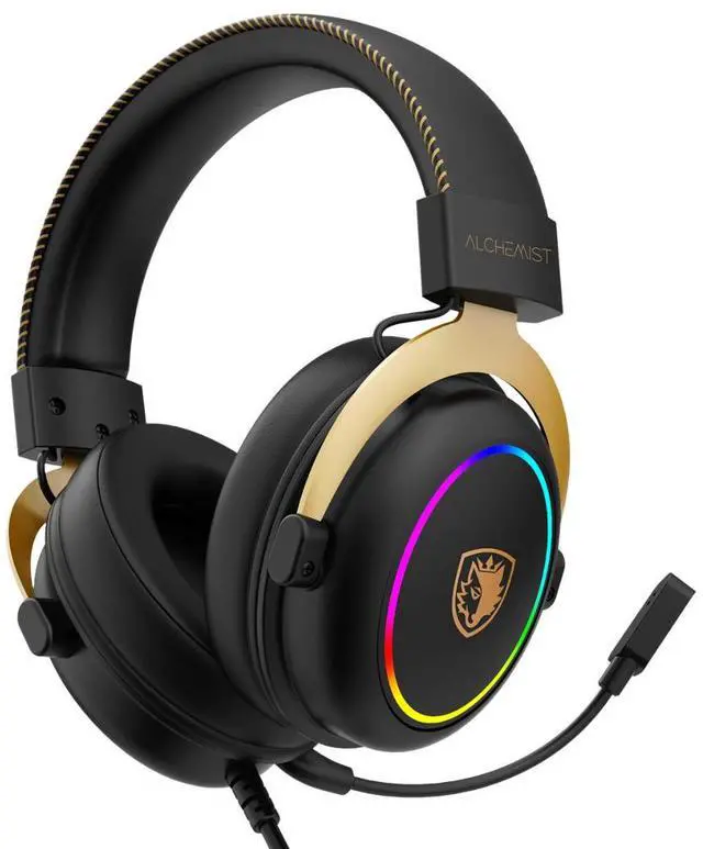 Alt view image 5 of 5 - SADES Alchemist  7.1  USB Gaming Headset  - RGB/ PS4/ PS5/ PC/ VR