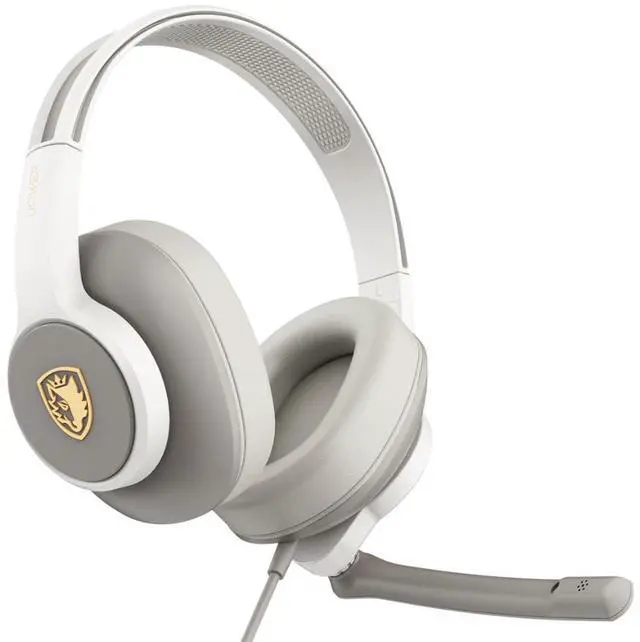 Main image of SADES UPower Wired Gaming Headset -3.5mm /Xbox/ PS4/ PS5/ PC /Handheld /VR/ Teams White / Gray
